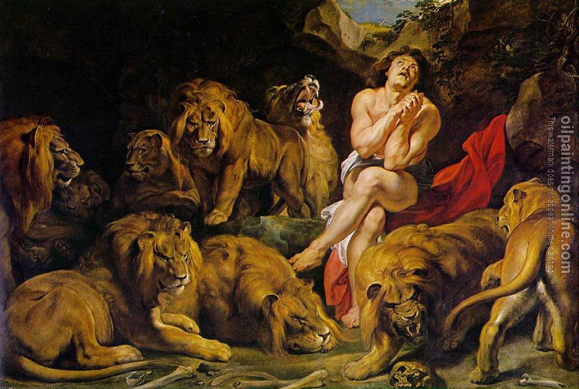 Rubens, Peter Paul - Daniel in the Lion's Den